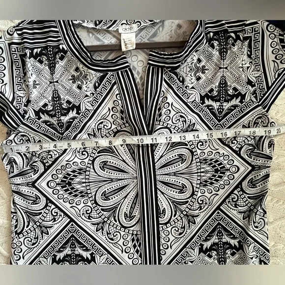 Cache Designer Brand Black & White Contemporary Style Women’s XL - Picture 10 of 10